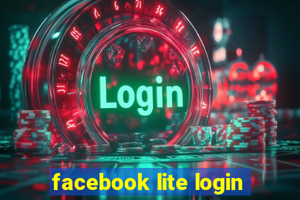 facebook lite login